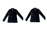 Hearujoy Retro Velvet Shirt For Men Spring Autumn V-neck Long Sleeve Versatile Top Fashion Light Luxury Vintage Mature Shirts Streetwear